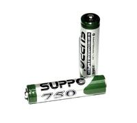 Suppo Lot de 2 piles rechargeables AAA R03 750 mAh pour combinés Gigaset et tous les autres combinés DECT