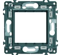 Hager Support 2 modules appareillage mural Gallery WXA450G à griffes