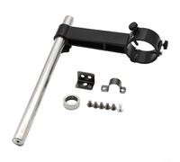 Support à air chaud pour station de reprise SMD, support de serrage en métal compatible avec Cyclo 852D 852D++ 952D, support vertical réglable, noir argenté