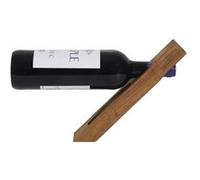 COOK CONCEPT - KA0389 Support à Bouteille en Acacia avec Tire-Bouchon Intégré - Design Élégant pour Vin et Spiritueux - Conçu pour Apéros - Taille Unique - Couleur Marron
