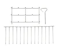 Support à Brochettes pour Friteuse en Acier Inoxydable, Support Rotatif Vertical pour Grillade, Compatible Friteuse 8 Quart - Durable, Facile à Utiliser, Parfait pour BBQ en