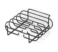 Support À Côtes En Acier Inoxydable Socle De Gril Vertical Grand À 4 Fentes | Support À Côtes Pour Rôtir La Dinde Pour Cuisine Familiale Barbecue Plein Air Camping