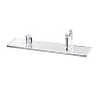 Support À Couteaux En Acrylique Transparent (27x6 Cm) - Porte-couteaux Transparent Pour Collectionneurs Et Cuisine | Présentoir De Table Élégant Et Support De Présentation Pour Çouteaux Individuels 1p