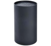 Support à couteaux - Récipient à couteaux - 18 cm - Plastique - Noir