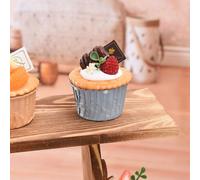 Support à cupcake Présentoir à cupcakes en bois contremarches en bois rustiques pour objets de collection auto rangement