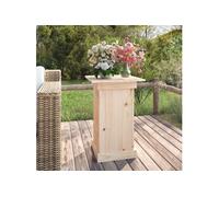 vidaXL Support à fleurs 40x40x60 cm Bois Pin