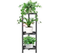 Support à fleurs en métal - 3 étages - Meuble à plantes pour l'intérieur et l'extérieur - Adapté aux coins