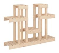 Support À Plantes 104,5x25x77,5 Cm Bois Massif De Pin