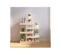 vidaXL Support pour plantes 85x25x109,5 cm Pin massif