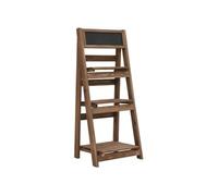 vidaXL Pin Support à Plantes à 3 Niveaux avec Tableau Noir Support pour Pot de Fleurs Jardinière Jardin Balcon Extérieur 40x30x90 cm