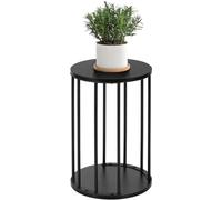 Support à plantes rond en métal Azomor, pour l'intérieur et l'extérieur, stable et polyvalent