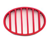 Support à rôtir ovale en Silicone rouge, pour Grill, tapis de dinde-FS-PHFU