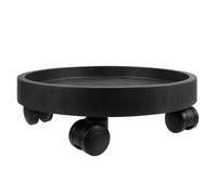 Support à Roulettes pour Pot de Fleurs, Jardinière Mobile en Résine | Fond à Roues, Nettoyage Facile, Protège le Sol des Rayures, Forte Capacité de Charge