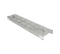 Support à saumon en acier inoxydable pour brasero et barbecue bouilloire, support rotatif avec angles d'inclinaison, planche de gril 304 robuste, passe au lave-vaisselle, accessoire de barbecue