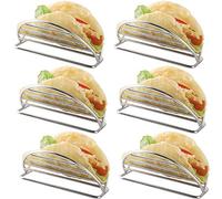 Support à tacos en acier inoxydable pour cuisine