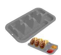 Support à tacos en silicone antidérapant pour plats au four