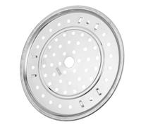 Support à Vapeur en Acier Inoxydable 304, Rond, pour Cuisson | Grille Perforée, Nettoyage Facile, Répartition Homogène Chaleur, pour Autocuiseur et Cuiseur Vapeur
