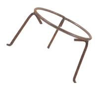 Support à Wok Réutilisable en Fer, Résistant à L'usure, Multi-fonction | Camping et Randonnée, Anti-rouille et Anticorrosion, Usage Extérieur, Conçu pour Amis Amateurs de Plein Air