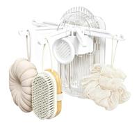 Support adhésif extensible pour ustensiles de cuisine | Organiseur mural de cuisine pour éplucheur, grattoir, spatule, serviette humide, pot de chambre à coucher