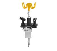 Support aérographe pour 4 pistolets et 1 manomètre - Support pour pistolet