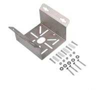 Support Angle pour caméra Surveillance Acier Inoxydable pour Coin Mur Extérieur CCTV IP WiFi pour reolink pour imou Aosu Fixation pour robuste Argent