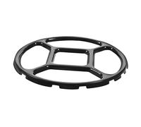 Support Anti-dérapant pour Wok Gaz, Grille Émaillée Noire, 1 Pièce | Base Lisse, Maintient Casseroles et Poêles, Usage la Cuisine Café, Limite le Basculement, Pose Stable