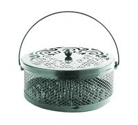 Support Anti-moustiques | Porte-encens Fly Boîte en Bois de Santal | Portable Ignifuge Décoration pour la Maison d'extérieur Jardin Camping