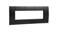 Support app 45x45 triple Noir - GOULOTTES ENCASTREES HAGER GT4539011