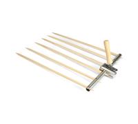 Support Asado pour de nombreuses extensions - Modèle de base avec piques en bois