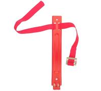 Support Attache Extincteur de Voiture en Fer Rouge Corde | Support Mural pour Extincteur, Fixation Rapide, Gain de Place, pour Bureaux et Couloirs, Charge 2 à 4kg