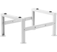 Support au sol pour climatiseur - Support de base pour mini-split/pompe à chaleur - Amortisseur de vibrations - Capacité de charge : 350 kg - Pour 9 000 à 60 000 BTU - Montage au sol - Pour unité exté