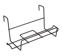 Support Balcon NOIR Solide Robuste pour Jardinières Plastifié Acier Sauvic 03250 - 60 x 18 x 23 cm