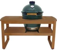 Support barbecue BIG GREEN EGG eucalyptus large sans roue