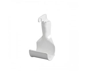 Support barre de penderie - pour système suspendu - blanc ELFA
