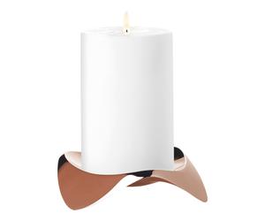 Support bougie pilier PAPILIO UNO 12 cm, cuivre, métal, Stelton