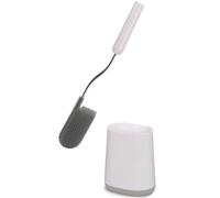 Support brosse à toilette FLEX LITE 70522, blanc / gris, silicone, Joseph Joseph