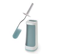 Support brosse à toilette FLEX PLUS, blanc et bleu, Joseph Joseph