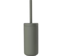 Support brosse à toilette UME 39 cm, vert olive, céramique, Zone Denmark