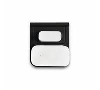 Support capteur ouverture compatible avec Xiaomi Aqara pour porte de garage (Noir)