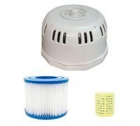 Support Cartouche Filtre P6653 avec Cartouche et Minéral Compatible Coleman Lay-Z-Spa Pièces Rechange Spa Durable