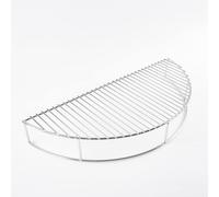 Support chromé pour grill de 52 cm, compatible avec les barbecues à charbon de 57 cm