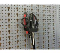 support ciseaux et petites pinces pour paroi perforée Küpper - Convient pour mur perforé Küpper et perforation européenne de 45 mm - Pour toutes les parois perforées - Support système - Accessoire