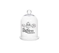 Support cloche verre Délices - - Transparent / Cristal - Verre