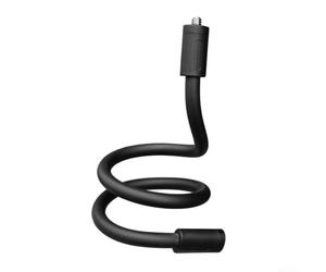 Support col de cygne flexible sans perforation avec filetage 1/4, support de caméra réglable pour systèmes d'anneau, construction en métal ABS pour une utilisation en extérieur, bras long pour la
