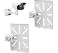 Support Commun Pour Sécurité Caméra,Surveillance Exterieur Barre Montage Caméras De Connecteur Universel Adapté Socle Fixation Installation Poteau Fixations Réglables,2 Pièces