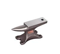 Support compact pour enclume de forgeron en érable massif (bloc à découper) | Corps en acier à haute teneur en carbone, durabilité traitée thermiquement, trou traversant de 8 mm, flexion de bande