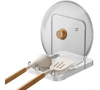 Support Couvercle Casserole Extensible Organiseur Poêle Rangement Cuisine ABS 20x14.5x15cm