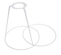 Support D’abat-jour Conique en Fer Blanc, 1 Set pour Projets DIY