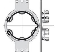 Support D50 Entraxe 100 Mm Somfy - Pour volet roulant