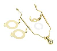 Support d'Abat-Jour en Fer pour Lampadaire, 31x10x5,8cm | Kit Démontable, Remplacement de Harpe Cassée, Fixation Stable, pour Lampadaire sur Pied et Abat-Jour